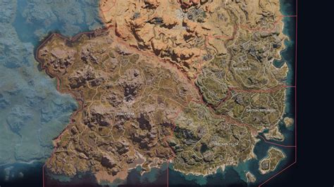 Once Human Map .